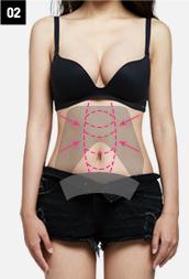 H-4 Abdomen Liposuction-Severe Drooping image 2