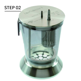 Korean fat transfer breast augmentation filter that double filters impurities from the fat.