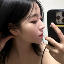 Double chin surgery for a sharper jawline.