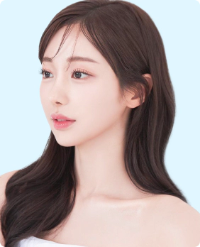 Image of anti aging ulthera treatment model.