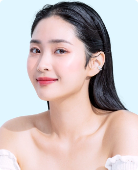 Image of anti aging titanium treatment model.