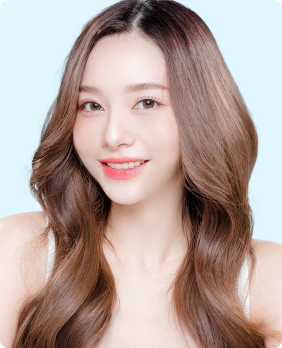 Image of anti aging mine rejewel treatment model.