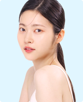Image of anti aging exosome injection treatment model.