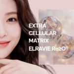 Re2o collagen skin booster featuring extracellular matrix technology for skin regeneration, hydration, and natural glow, with smooth radiant facial skin.