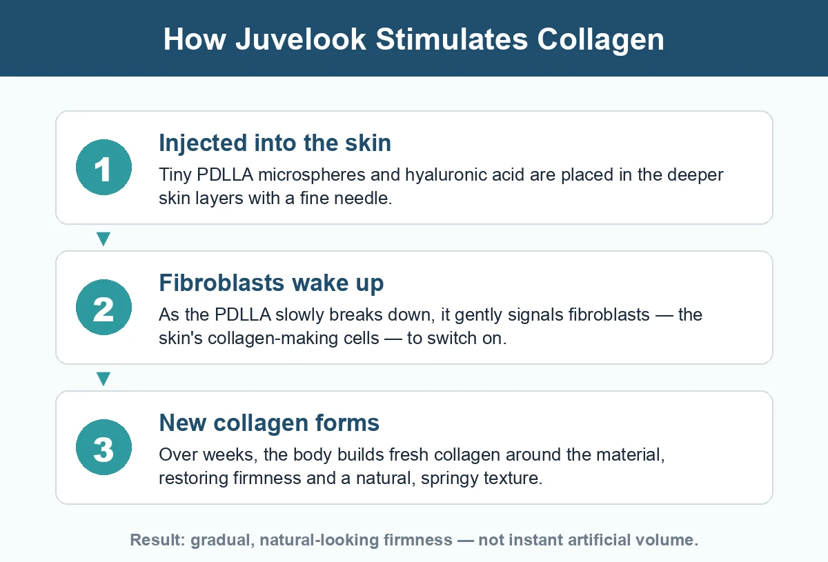 How Juvelook stimulates collagen in the skin - Mineclinic